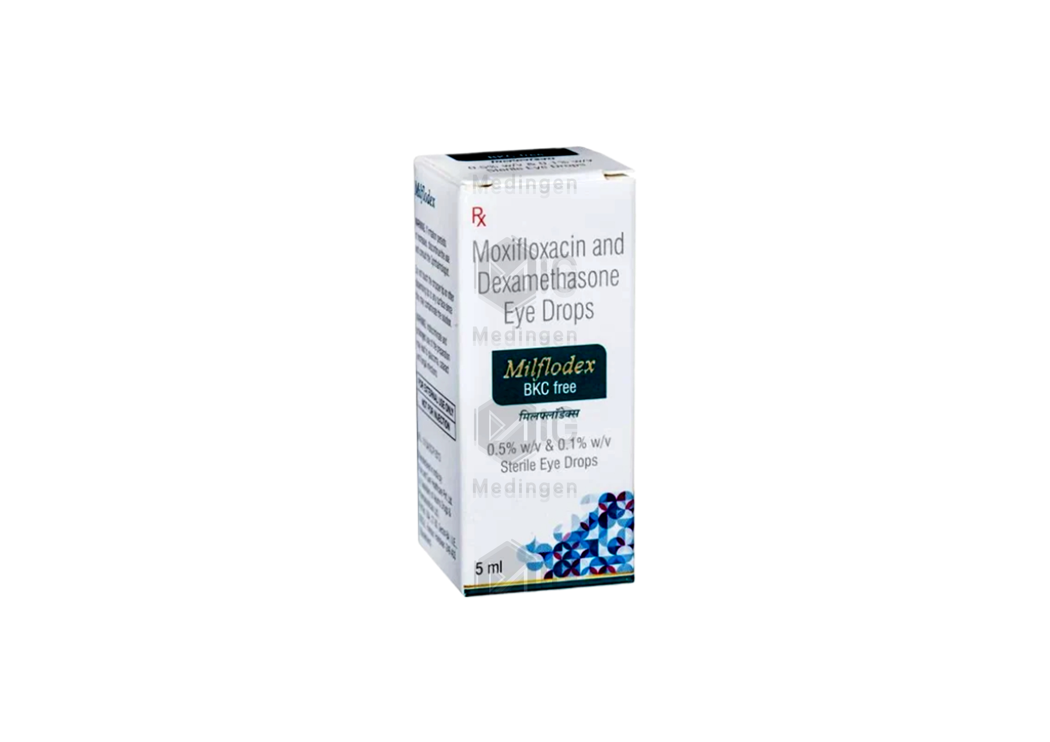 MILFLODEX BKC FREE EYE DROPS